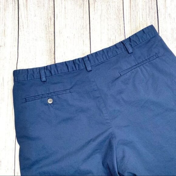 Banana Republic Blue Fulton Chino Shorts Size 38 - Picture 5 of 5